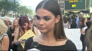 Maia Mitchell interview  MTV Movie Awards 2015 [upl. by Publia]