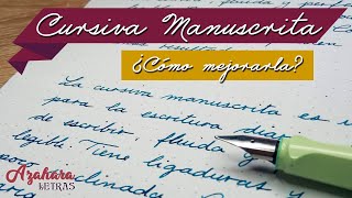 ✍️ 5 Pasos para Mejorar la Cursiva Manuscrita [upl. by Patrica]