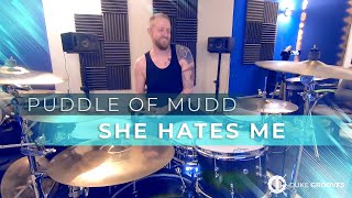 She Hates Me by Puddle Of Mudd Drum Cover [upl. by Lazos]