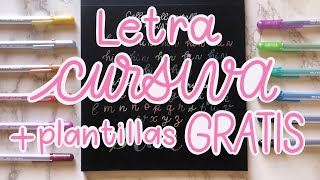 Letras en cursiva  plantillas GRATIS ✨ [upl. by Herrmann355]