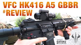 VFC HK 416 A5 GBBR Review [upl. by Ilamad150]