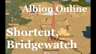 Albion Online  Caerleon to Bridgewatch fast almost safely [upl. by Collins]