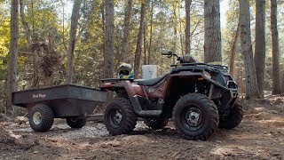 Full REVIEW 2017 Polaris Sportsman 450 HO Utility Edition [upl. by Leigh]