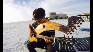 Dream On  Harp Guitar Cover  Jamie Dupuis [upl. by Sedgewinn]