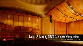 Duke University DSO Concerto Competition [upl. by Sabir]