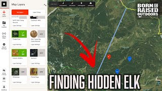 Finding Hidden Elk E Scouting Colorado [upl. by Nosemyaj827]