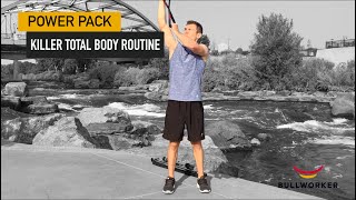 Killer Total Body Workout for Tone Strong Muscles by Bullworker [upl. by Buckler234]