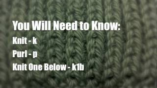 How to Knit The Fishermans Rib Stitch [upl. by Loar]