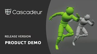 Cascadeur Release Version Product Demo [upl. by Atekan]