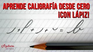 ➡️ APRENDER CALIGRAFÍA DESDE CERO  Pauta PDF [upl. by Claiborn]