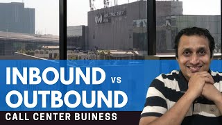 What is inbound and outbound call center  Difference  Call centre  Ameya Damle [upl. by Luing783]