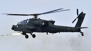 The Boeing AH64 apache helicopter  Military Machines [upl. by Cardew]