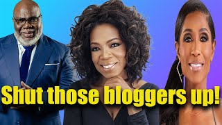 Oprah Winfrey amp TD Jakes trying to shut down bloggers  P Diddy next  Dr Jackie being targted [upl. by Eirolam]