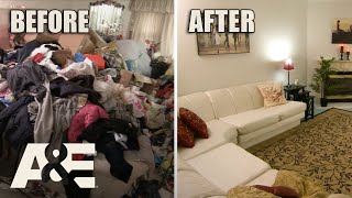 Hoarders “I Hate It” Hoarder Upset Over Cleaned Up House  AampE [upl. by Ataeb]