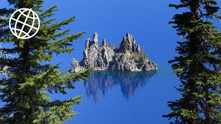 Crater Lake National Park Oregon USA Amazing Places 4K [upl. by Singband]