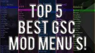 BO2119 TOP 5 BEST GSC MOD MENUS  Download Links [upl. by Atile]