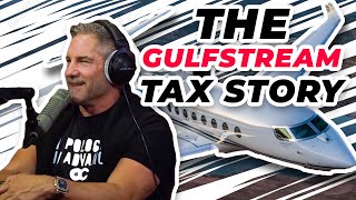 The Gulfstream Tax Story  Grant Cardone [upl. by Aicilec]