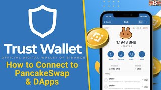 How to Connect DApp to Trust Wallet New DApp Browser Replacement [upl. by Odama]