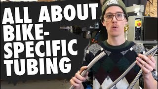 BikeSpecific Tubing What You Need to Know  Bicycle Framebuilding [upl. by Cyn813]