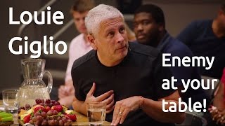 Louie Giglio  Dont Let the Enemy Sit At Your Table [upl. by Siramed272]