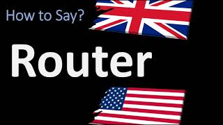 How to Pronounce Router CORRECTLY [upl. by Osyth]