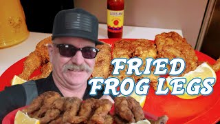 Fried Frog Legs  Cajun Recipe [upl. by Nylg]