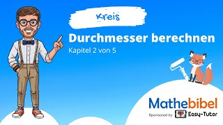 Kreis ► Durchmesser berechnen aus Umfang [upl. by Atinihs19]