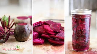 Lacto Fermented Beets  the EASIEST Way to Preserve Beets [upl. by Syman259]