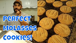 SIMPLE Chewy Molasses Cookies [upl. by Harrus]