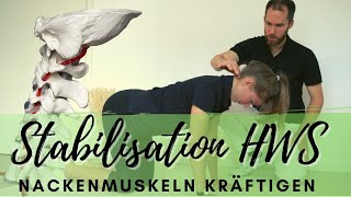 Stabilisation HWS  Kräftigung der Nackenmuskulatur [upl. by Nivlek646]