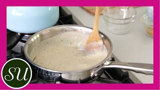 Easy Vegan White Sauce Bechamel  DairyFree GlutenFree Creamy Sauce [upl. by Abran]