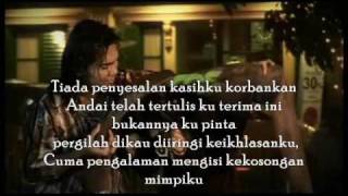 Fazli Zainal  Harapan with lyrics [upl. by Ysdnil]