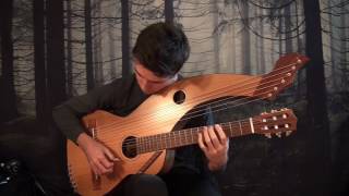 Lara  Jamie Dupuis Original  18 String Harp Guitar [upl. by Sonitnatsok]