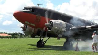 C47 departs Richards Field [upl. by Lipkin991]