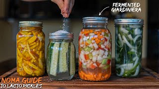 Noma Guide to Lacto Fermented Pickles [upl. by Fanechka37]