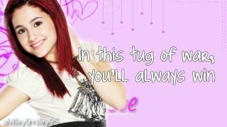 Ariana Grande  Love The Way You Lie with lyrics [upl. by Siravart]