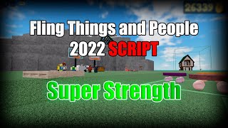 ROBLOX Fling Things and People Super Strength SCRIPT [upl. by Ardin]