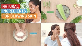 Make Your Skin Glow Using These Natural Ingredients  Glamrs Skin Care [upl. by Adina]