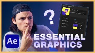 Intro to Essential Graphics  The BASICS After Effects [upl. by Shirlie]