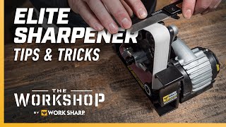 Work Sharp Elite Knife Sharpener  3 tips plus Sharpening Demonstration [upl. by Puff]