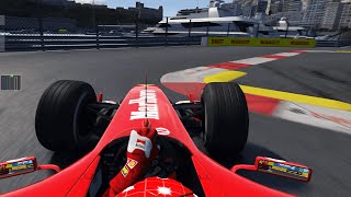 Ferrari F2004  Monaco 2022  Assetto Corsa [upl. by Kisung]