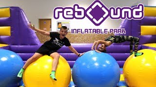 Rebound Inflatable Park Mega Session [upl. by Inaffets]