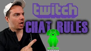 How to change your chat rules on Twitch [upl. by Oivaf]