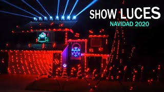 EL MEJOR SHOW con LUCES en casa de NAVIDAD 2020 [upl. by Sainana]