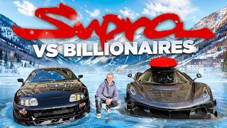 1000HP Supra terrorizing Billionaires Hypercarmeet in Switzerland [upl. by Maddie]