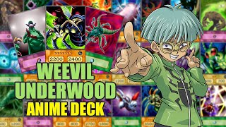 YuGiOh  Weevil Underwood Deck v2  Gaia OriCards [upl. by Cutty272]