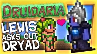 Terraria 22  Lewis Asks Out A Dryad [upl. by Noit]