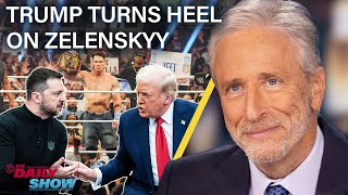 Jon Stewart on Trump’s Heel Turn on Zelenskyy In Favor of Putin’s New World Order  The Daily Show [upl. by Nomelc]