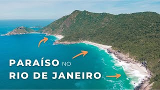 PRAIAS SELVAGENS DO RIO DE JANEIRO  TRILHA PELA PRAIA DO MEIO FUNDA E DO INFERNO lindas demais [upl. by Ardnuhsed]