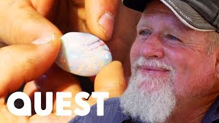 Crew Tries To Find 31000 Of Opal Using An Innovative New Drill  Outback Opal Hunters [upl. by Maighdlin]